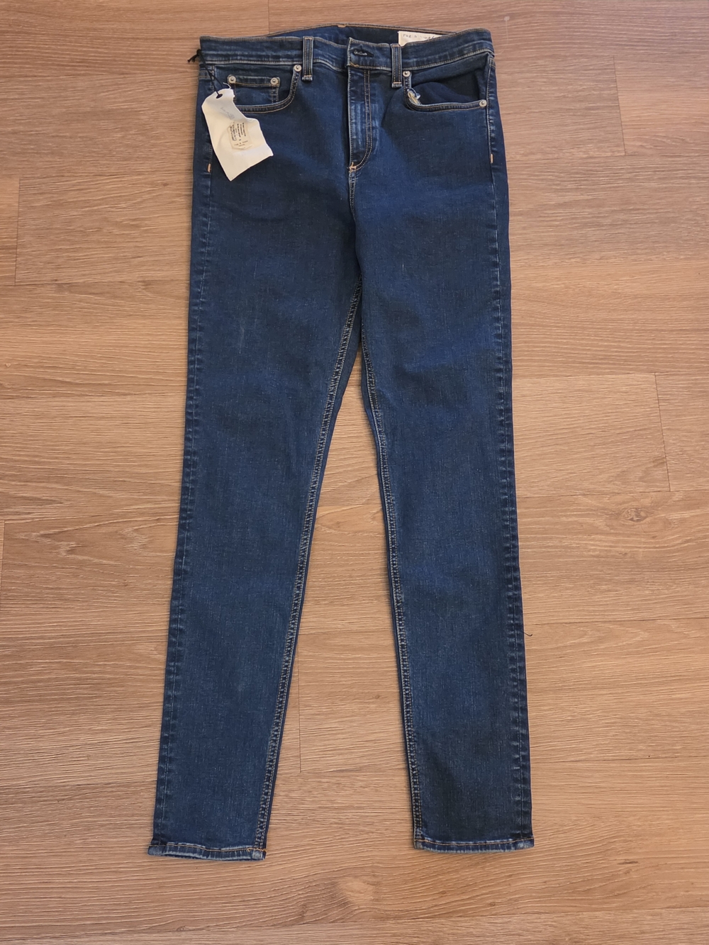 rag & bone Dark Blue Skinny Jeans